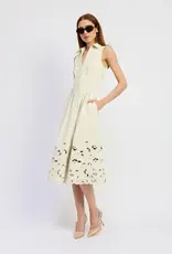 EN SAISON EN SAISON LASERCUT HEM MIDI