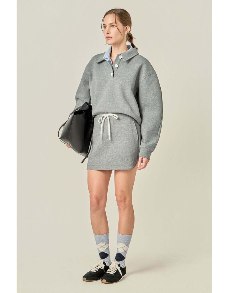 ENGLISH FACTORY ENGLISH FACTORY SCUBA SKIRT