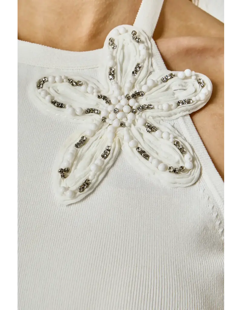 ENDLESS ROSE ENDLESS ROSE FLOWER DETAIL TOP