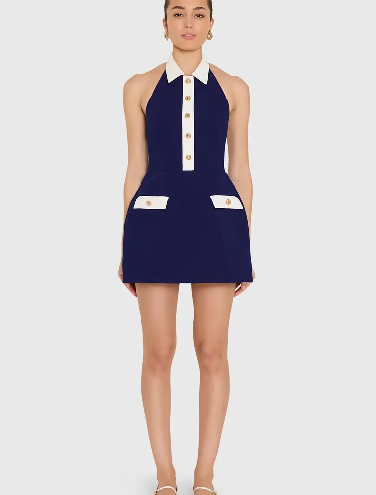 AMANDA UPRICHARD UPRICHARD ARCHER ROMPER NVY