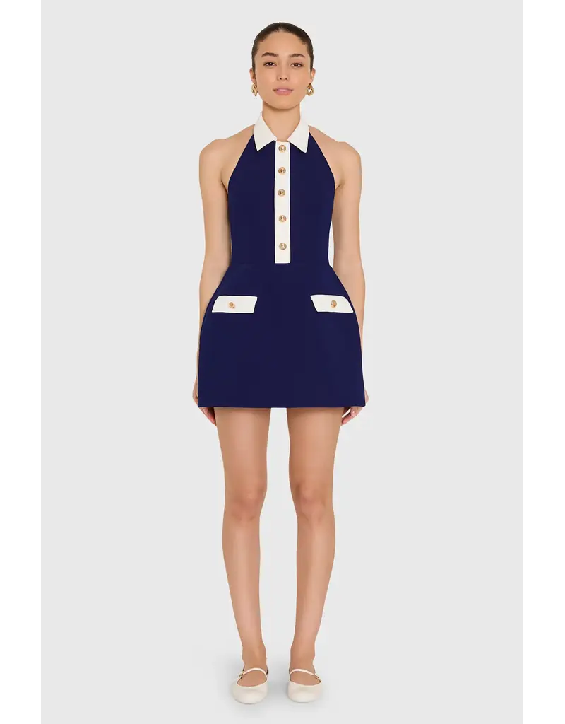 AMANDA UPRICHARD UPRICHARD ARCHER ROMPER NVY