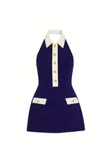 AMANDA UPRICHARD UPRICHARD ARCHER ROMPER NVY