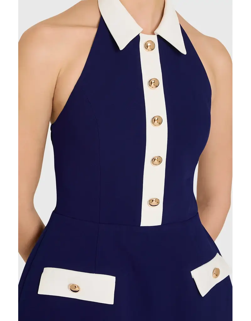 AMANDA UPRICHARD UPRICHARD ARCHER ROMPER NVY