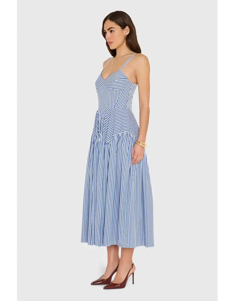 AMANDA UPRICHARD UPRICHARD SPENCER MIDI BLU/IVO