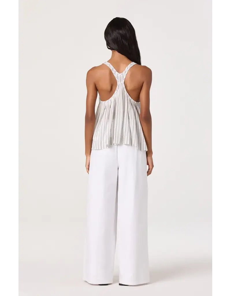 ASTR ASTR AGGIE TOP WHT/BLU STRIPE