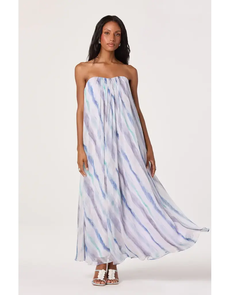 ASTR ASTR AILEEN DRESS BLUESTRIPE