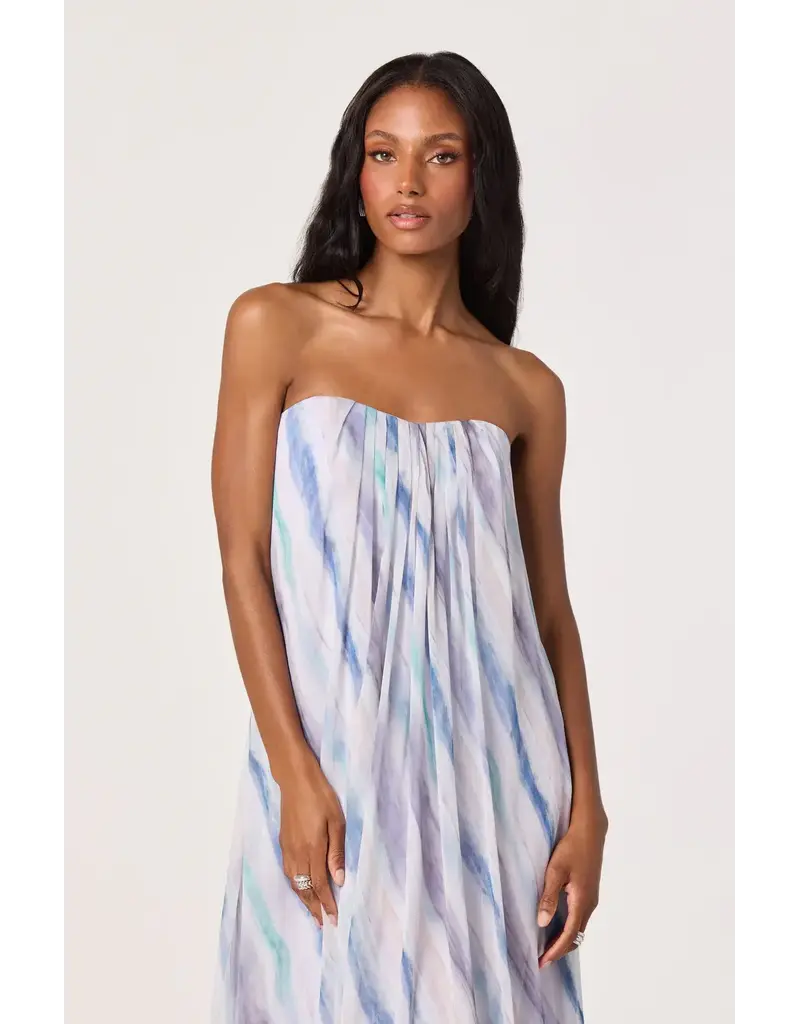 ASTR ASTR AILEEN DRESS BLUESTRIPE