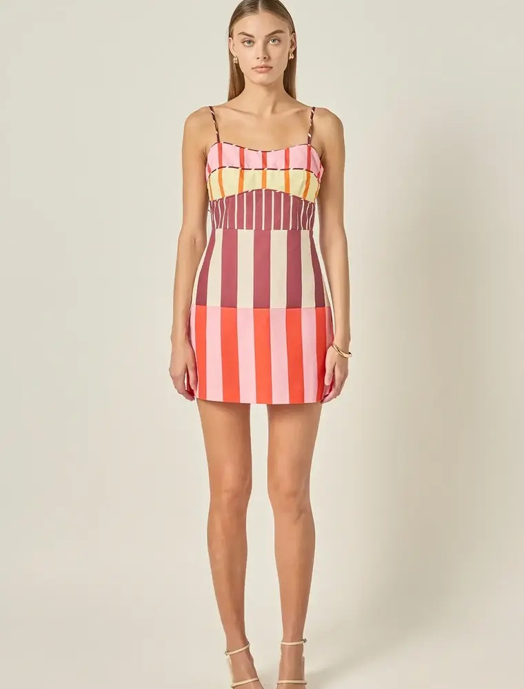 ENGLISH FACTORY ENGLISH FACTORY STRIPE MINI
