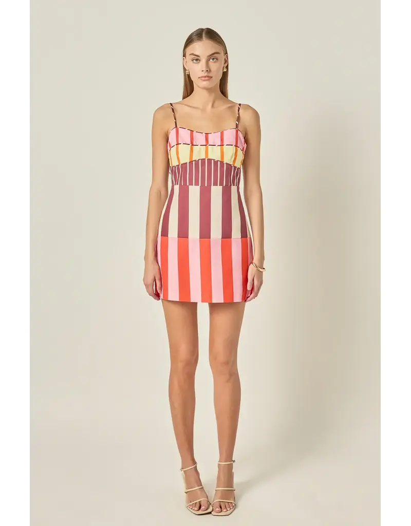 ENGLISH FACTORY ENGLISH FACTORY STRIPE MINI