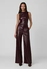 joes JOES MEG VEGAN LEATHER TOP