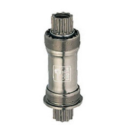 Isis Bottom Bracket Cartridge - For 68mm Shell, 113mm AXLe, Double Sealed Bearings, Cro-Mo, Hollow AXLe, Threaded