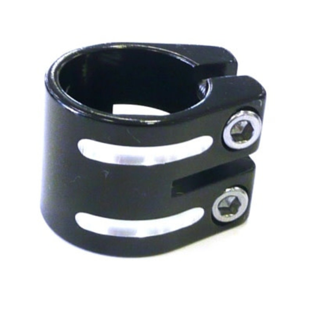 Defiant S/Clamp 33.3mm Black No Lip