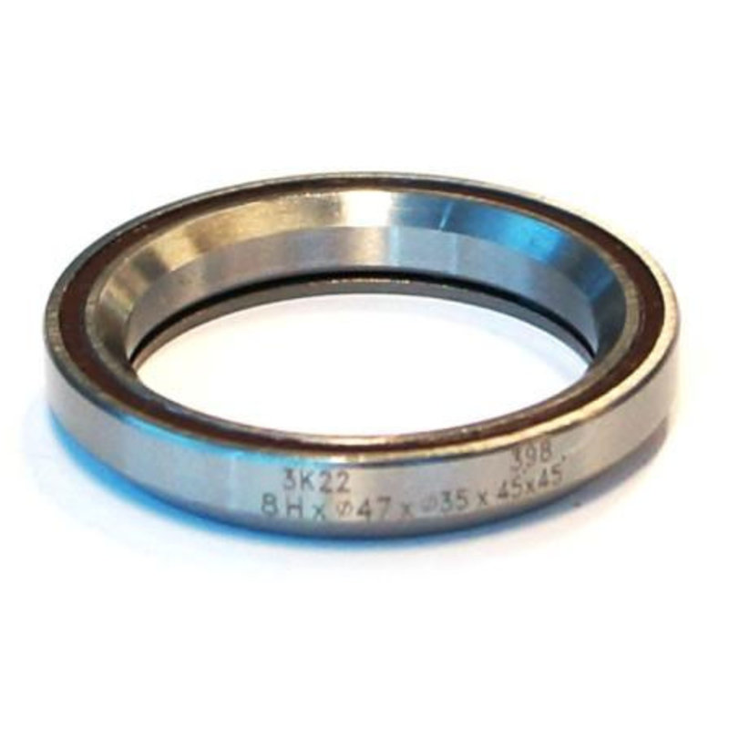 Sealed Bearing - 1 1/4 I.D. 35 X 47 X 8mm, 45Deg X 45Deg, Brown Coloured Dust Seal