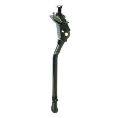 Kickstand 20 - 28 Adjustable, Centre Mount, Alloy Black, With Extra Long Bolt