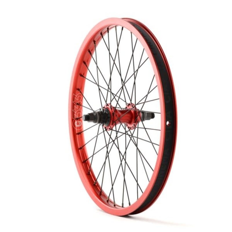 WHEEL REAR CINEMA ZX CASS RED ANO 9 THOOTH