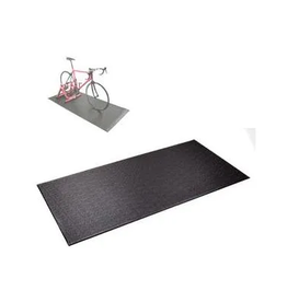 Mat For Indoor Trainer, PVC Material, 195cm x 90cm x 6mm, Black