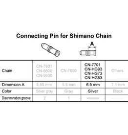 Shimano Shimano 9 Speed Chain Connecting Pin