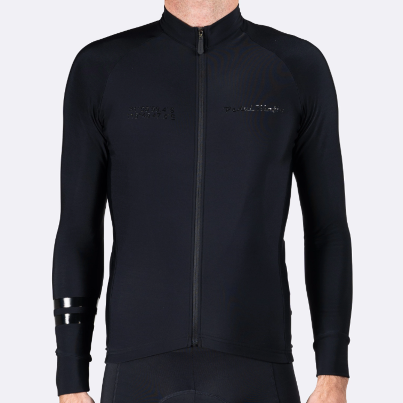 PEDAL MAFIA Pedal Mafia Thermal Jacket Coordinates Stealth Blk L