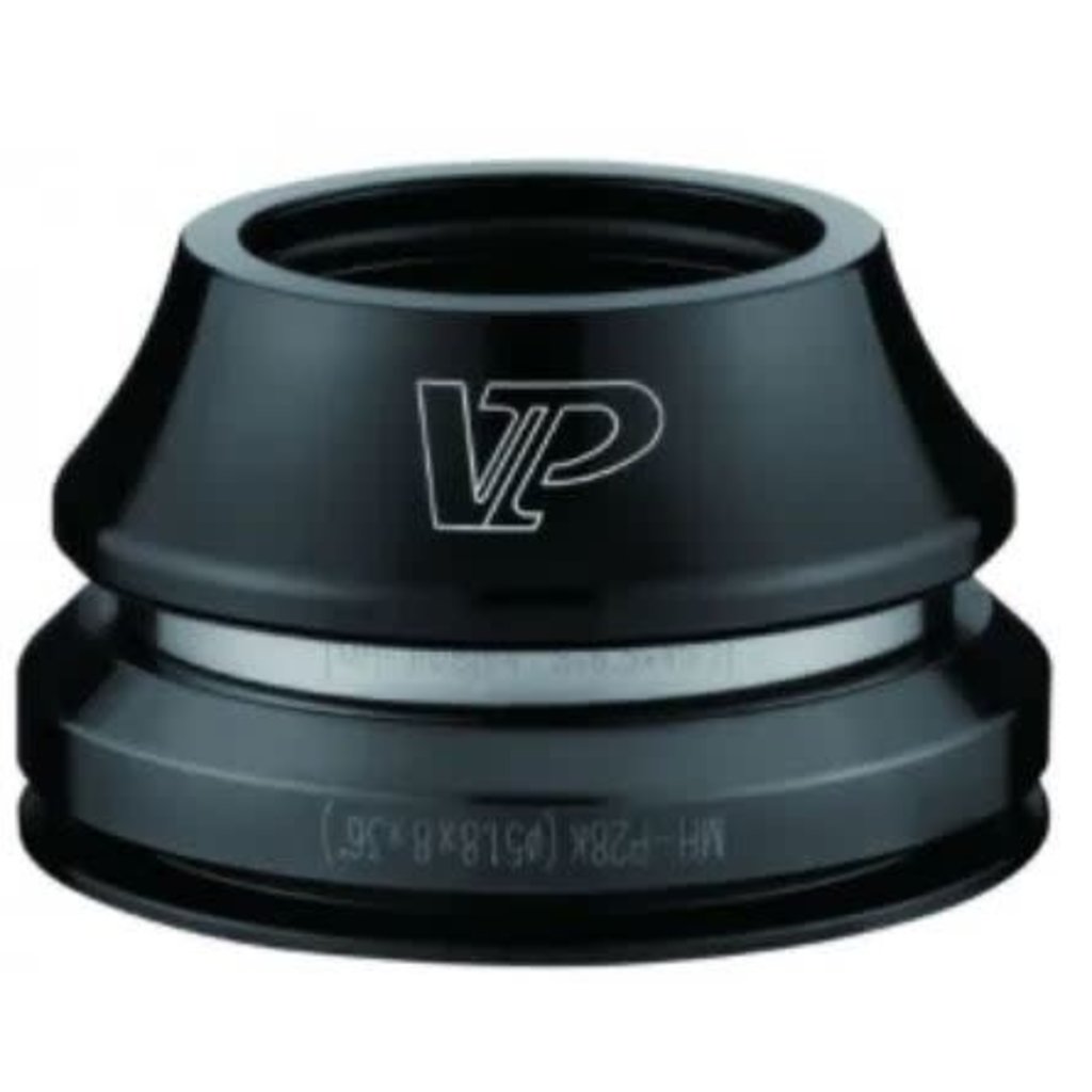Vp Headset Tapered, Integrated, 1.1/8" - 1.5" Black, Threadless, Alloy, 28.6-41.8-51.8-39.76mm. Includes Star-Nut & Topcap, Sealed Bearing 45 X 45