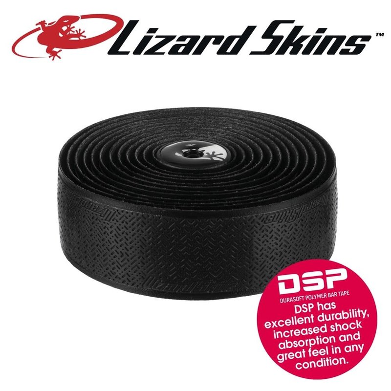 LizaRD Skins Dsp Bar Tape - 2.5mm Black