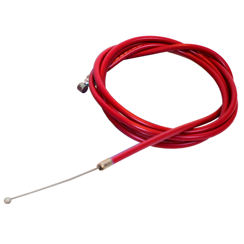 ODYSSEY ODYSSEY Slic Kable Brake Cable 1.5 x 1650mm Ball/Drum End - Red