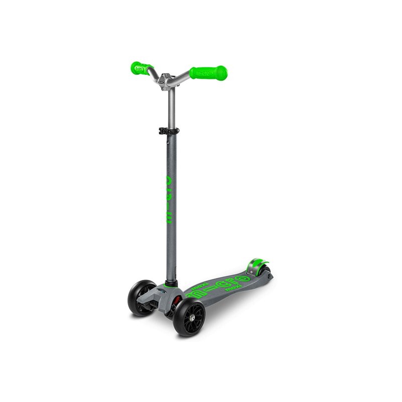 Micro Micro Maxi Deluxe Pro Scooter Grey/Green