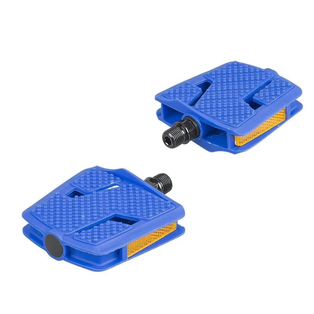 Bontrager Pedal Trek Kids' Platform Large 9/16 Alpine Blue