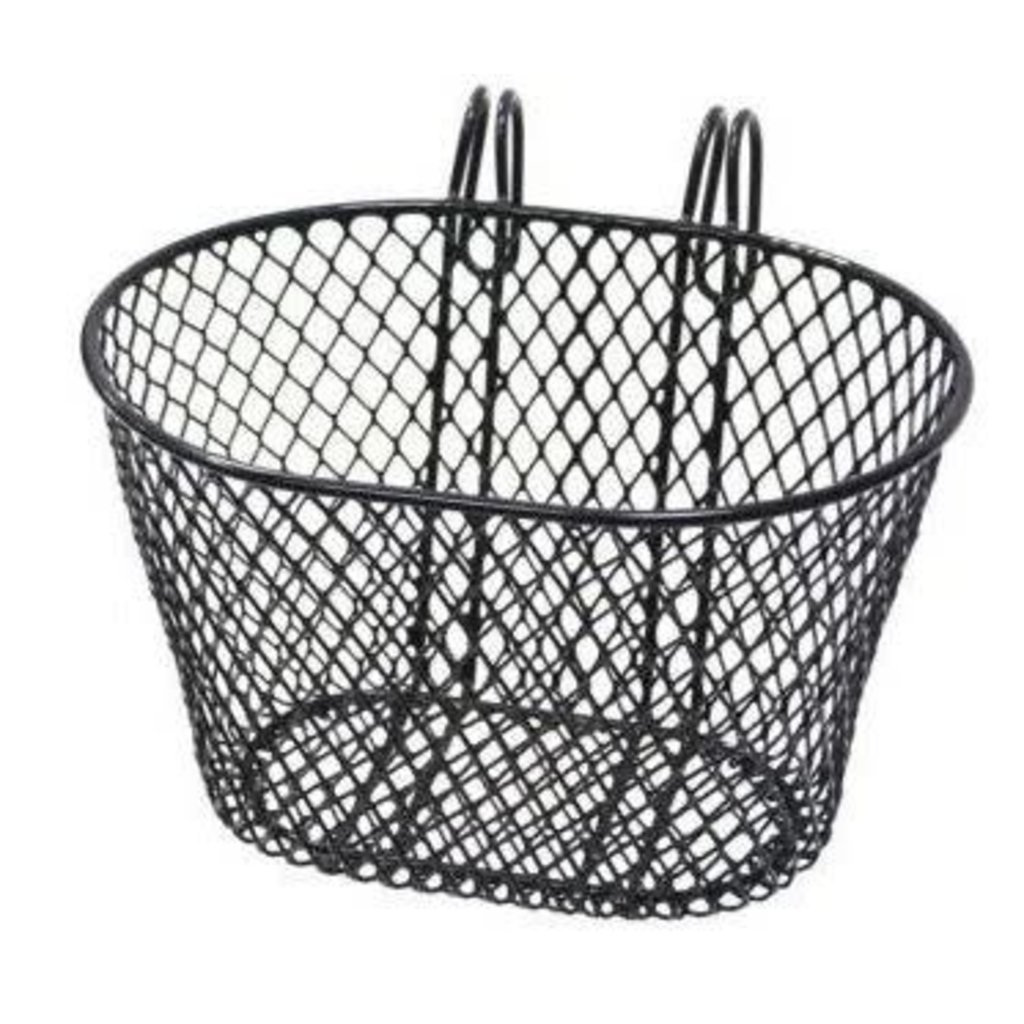 BASKET Kids 'Hook on type' Steel Wire Mesh 24 x 18 x 15 BLACK