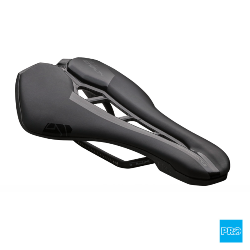 Pro PRO Saddle - Stealth Performance Stainless Rail Black - 152mm