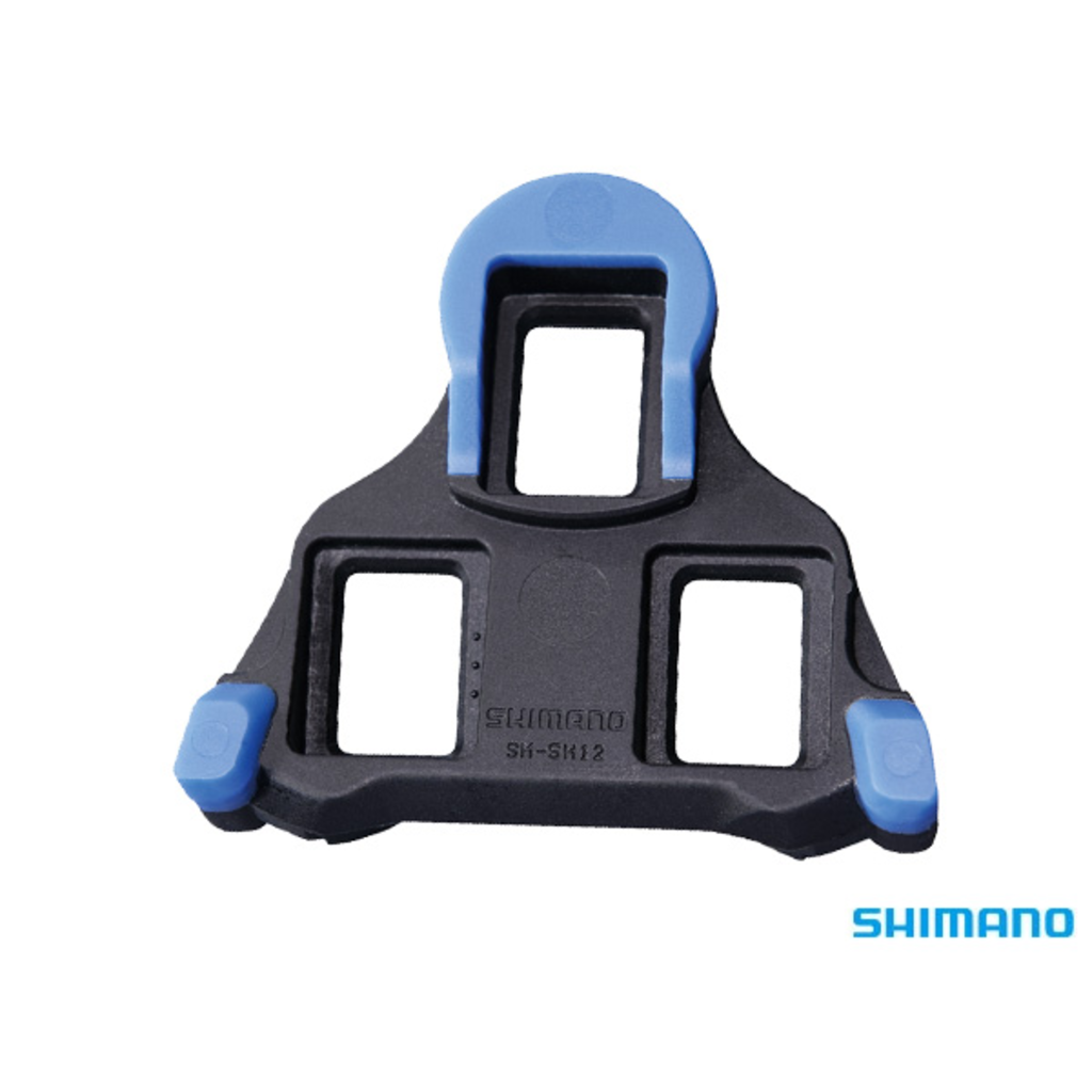 Shimano SM-SH12 SPD-SL Cleat Set Front Center Pivot Blue (Replaces Y40B98140)
