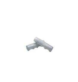 ELECTRA ELECTRA Grips, Finger Groove -Clear Silver Sparkle