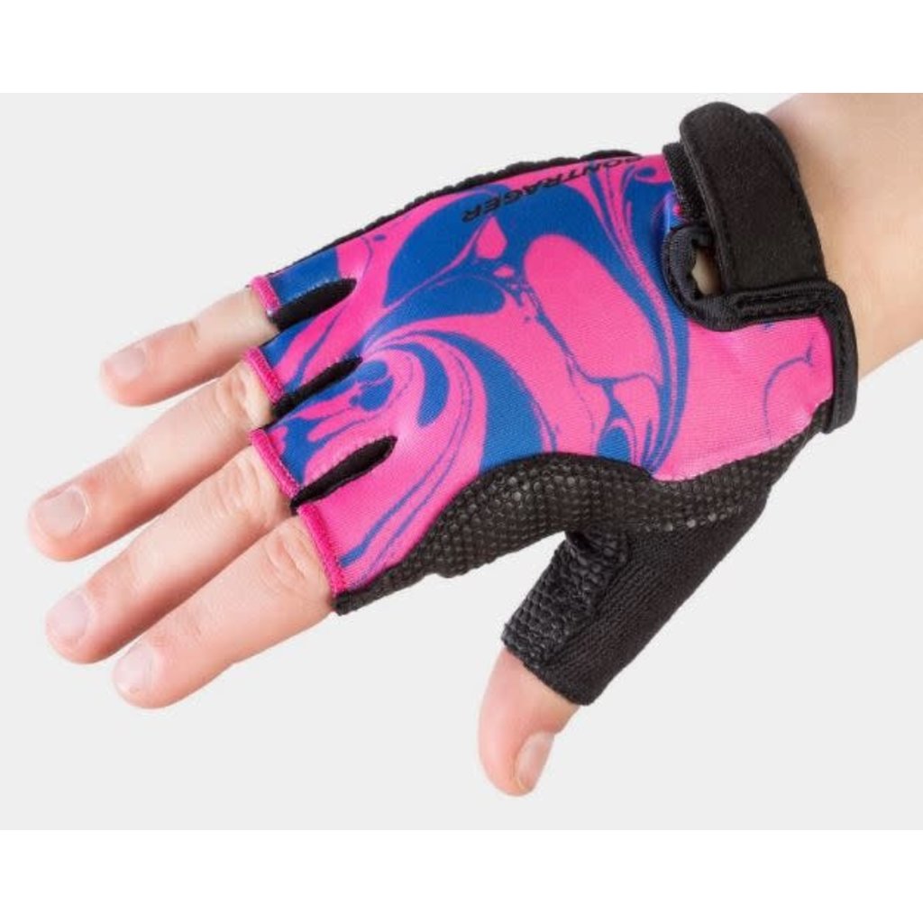 Trek Glove Bontrager Kids Large/X-Large (7-10) Bright Pink Lava