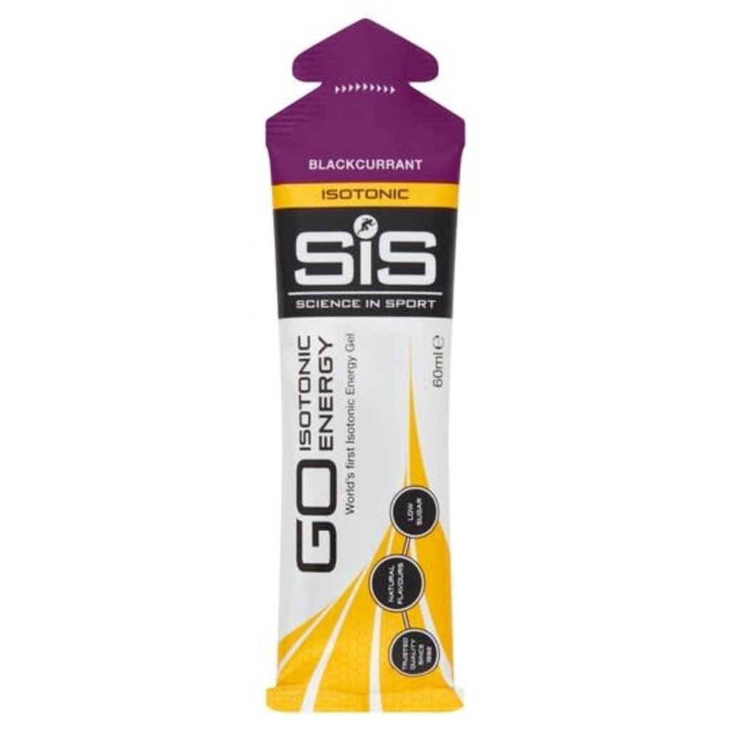 SIS SiS GO Plus Isotonic Energy Gel 60ml Blackcurrant (Each)