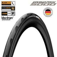 CONTINENTAL **Continental GP5000 Fld Black 700x32C