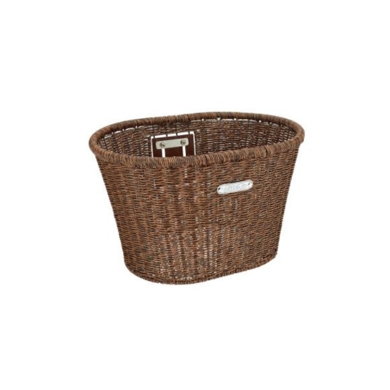 Bontrager Electra Woven Plastic Basket Dark Brown