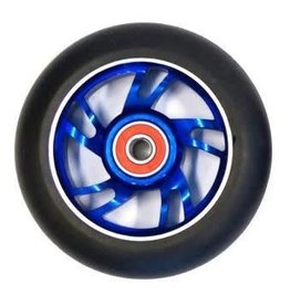 BULLETPROOF Scooter Wheel Alloy 100mm incl abec-9 bearing BLUE core
