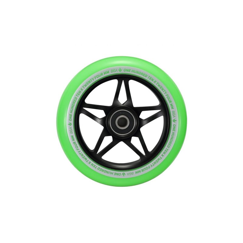 ENVY Envy 110mm S3 Wheel-Green/Black