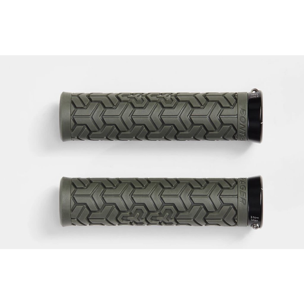 Bontrager BONTRAGER SE Elite Grip, Ocean Recycled Plastic -Olive Grey
