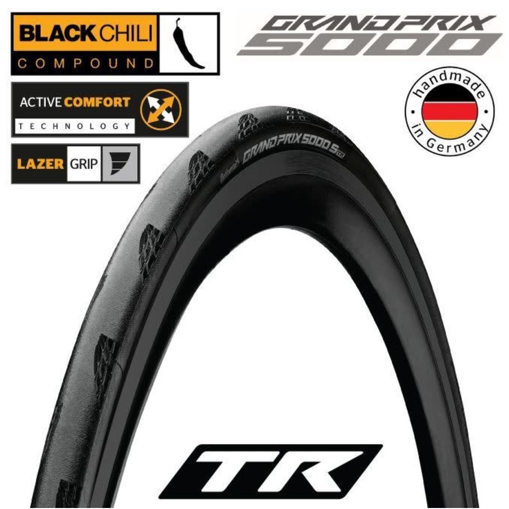 CONTINENTAL CONTI GP5000 S TR FLD Black 700x28C