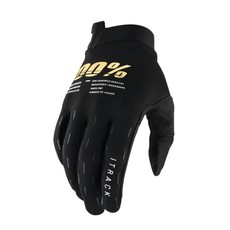 100% 100% ITRACK Gloves Black