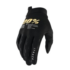 100% 100% ITRACK Youth Gloves Black
