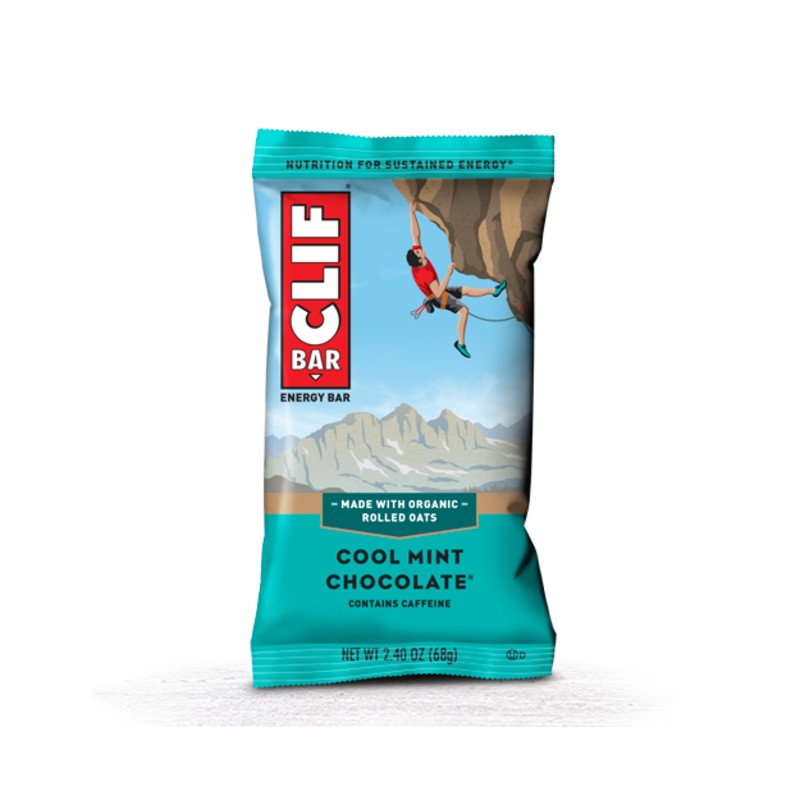 CLIF Clif Bar - Cool Mint Choc with Caffeine 68g (Each)