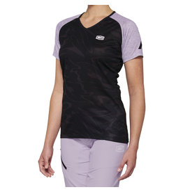 100% 100% AIRMATIC Womens Jersey Black/Lavender