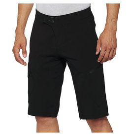 100% 100% RIDECAMP Shorts w/Liner Black
