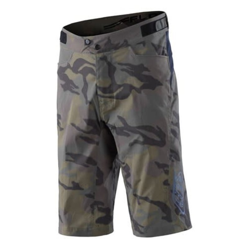 Troy Lee Designs TLD Flowline Short Shell Spray Camo Army