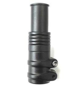 RISER for ahead stem inc spacers, Kalloy, BLACK for 1 1/8 steerer tube