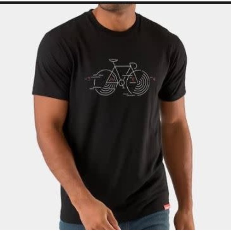 Trek Trek In Motion T-Shirt Black Small