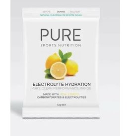 **Pure Electrolyte Hydration Sachet - Lemon 42g (Each)