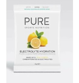 Pure Electrolyte Hydration Sachet - Lemon 42g (Each)