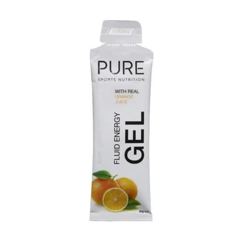 Pure Fluid Energy Gel - Orange Juice (each)